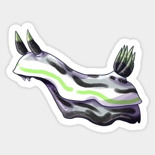 Agender Nudibranch Sticker